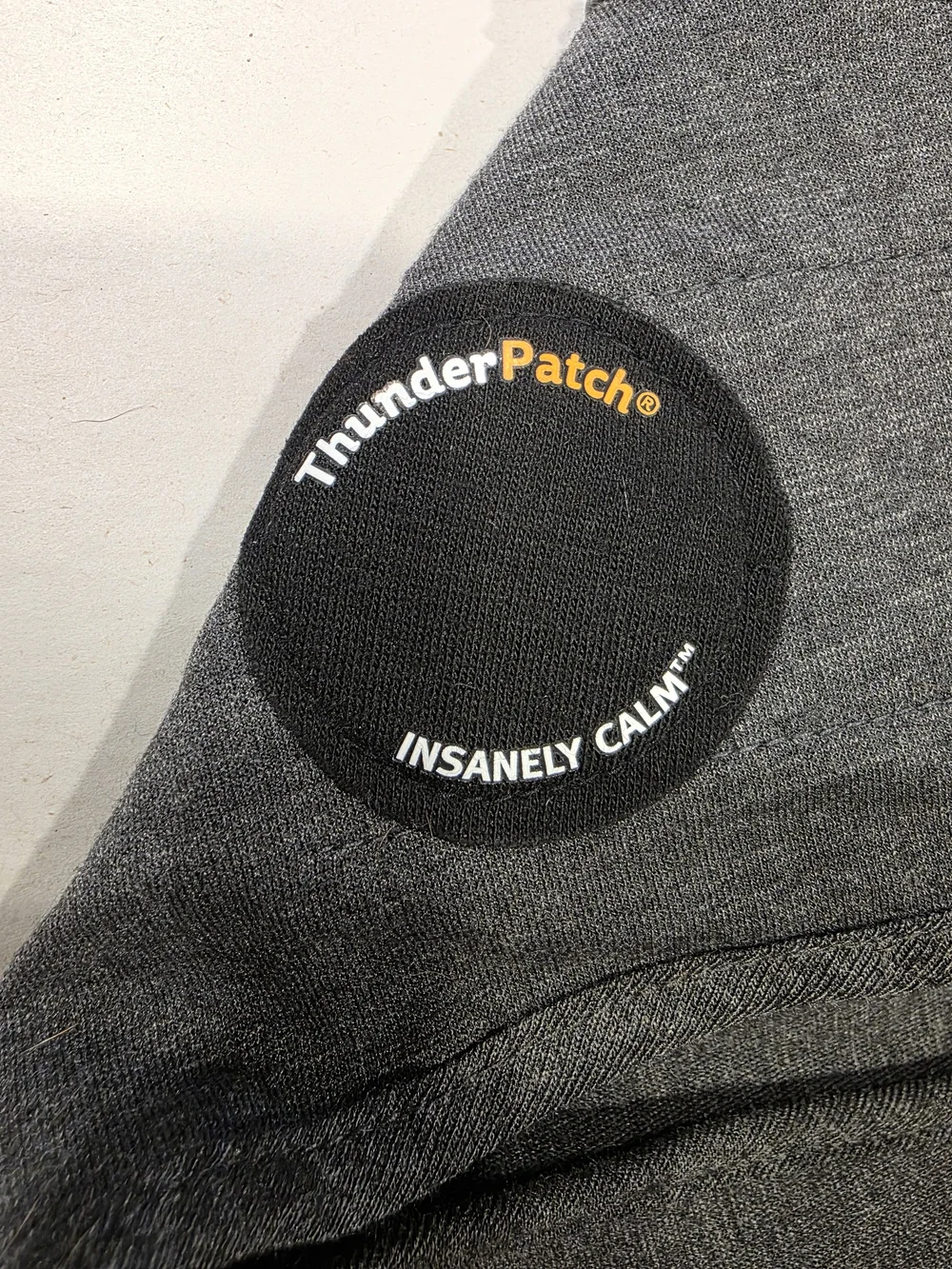 ThunderShirt Solid Gray Anxiety Relief Dog Wrap - Large